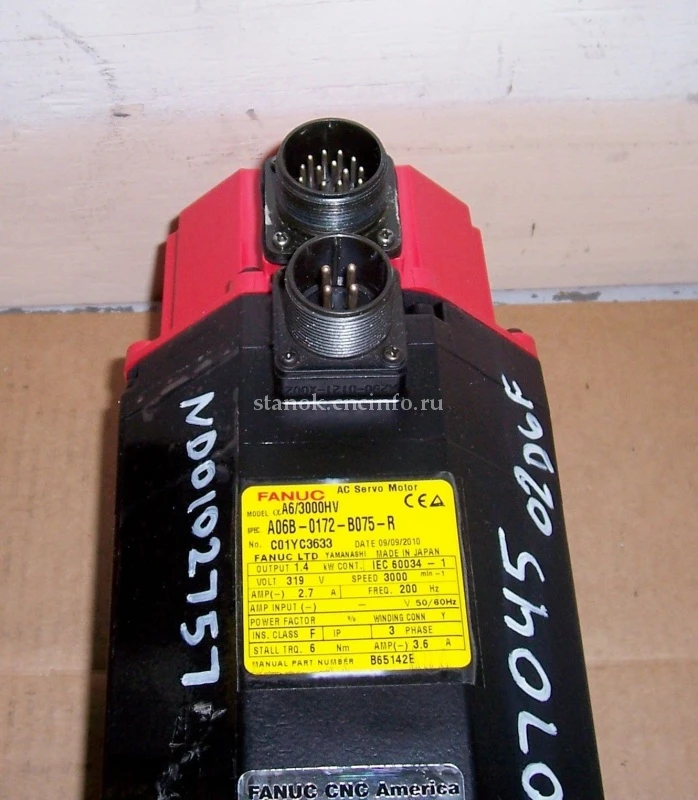 A06B-0172-B575 сервомотор Fanuc